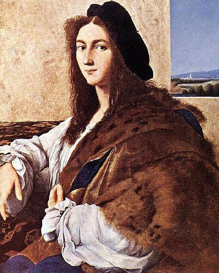 RAFFAELLO Sanzio Portrait of a Youth oil painting image